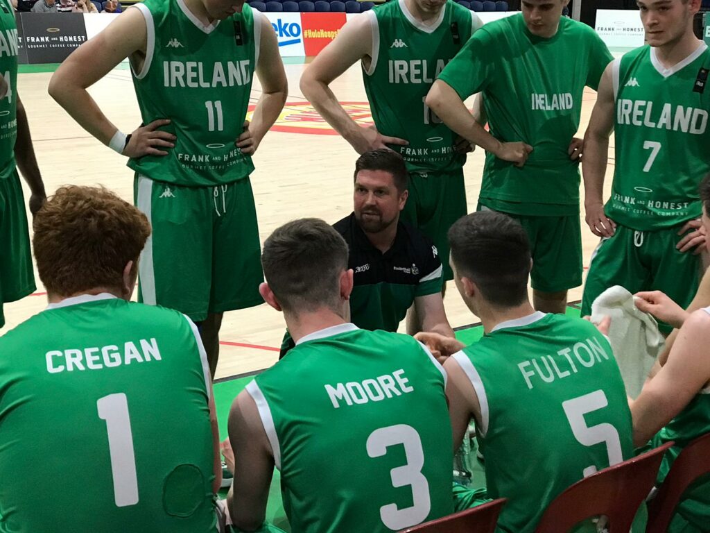 Paul Kelleher in Time Out with the U18M National Team; experiencing the emotional Roller-coaster of The Sideline